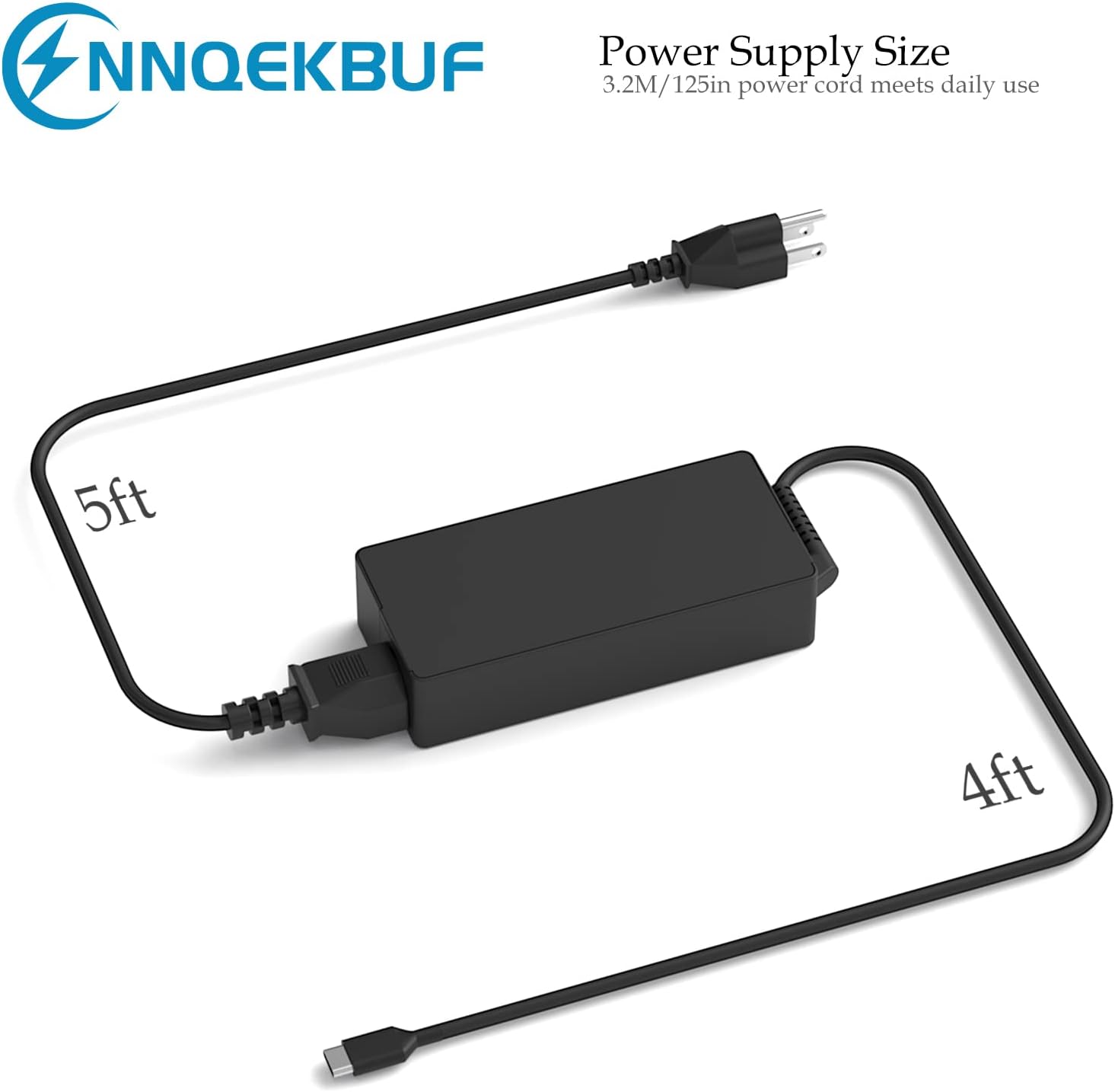 Detalle 1 de NNQEKBUF USB-C Laptop Charger 65W