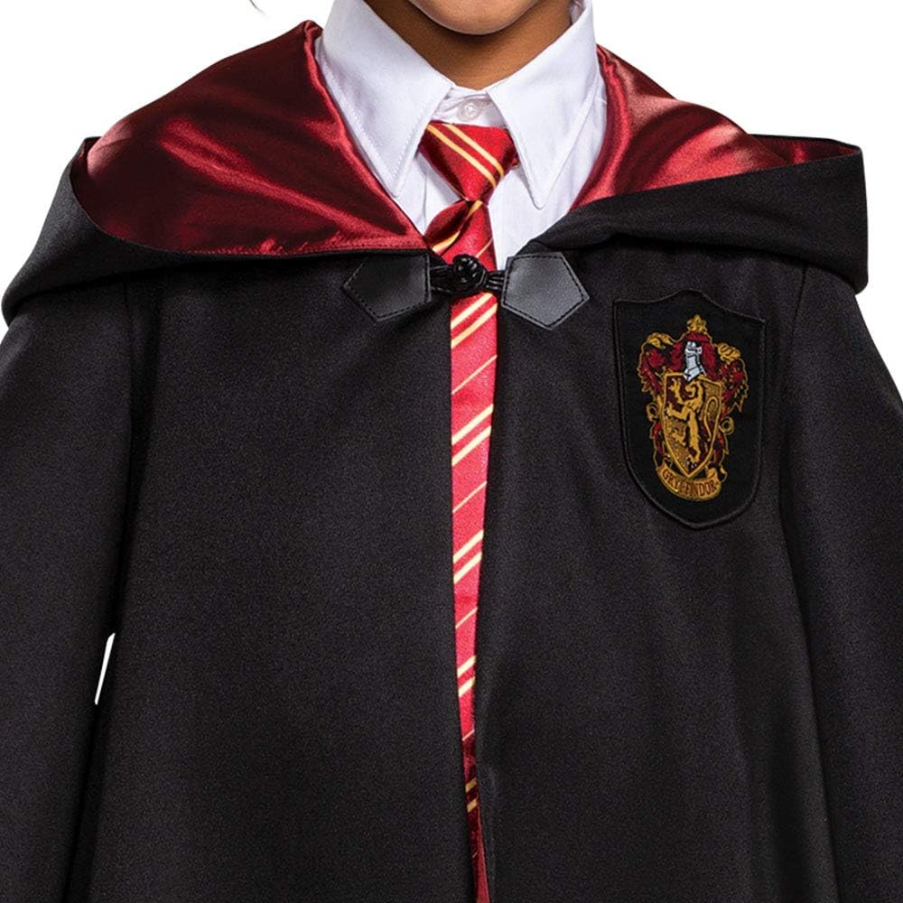 Detalle 2 de Disguise Harry Potter Gryffindor Kids' Robe with Satin-Lined Hood