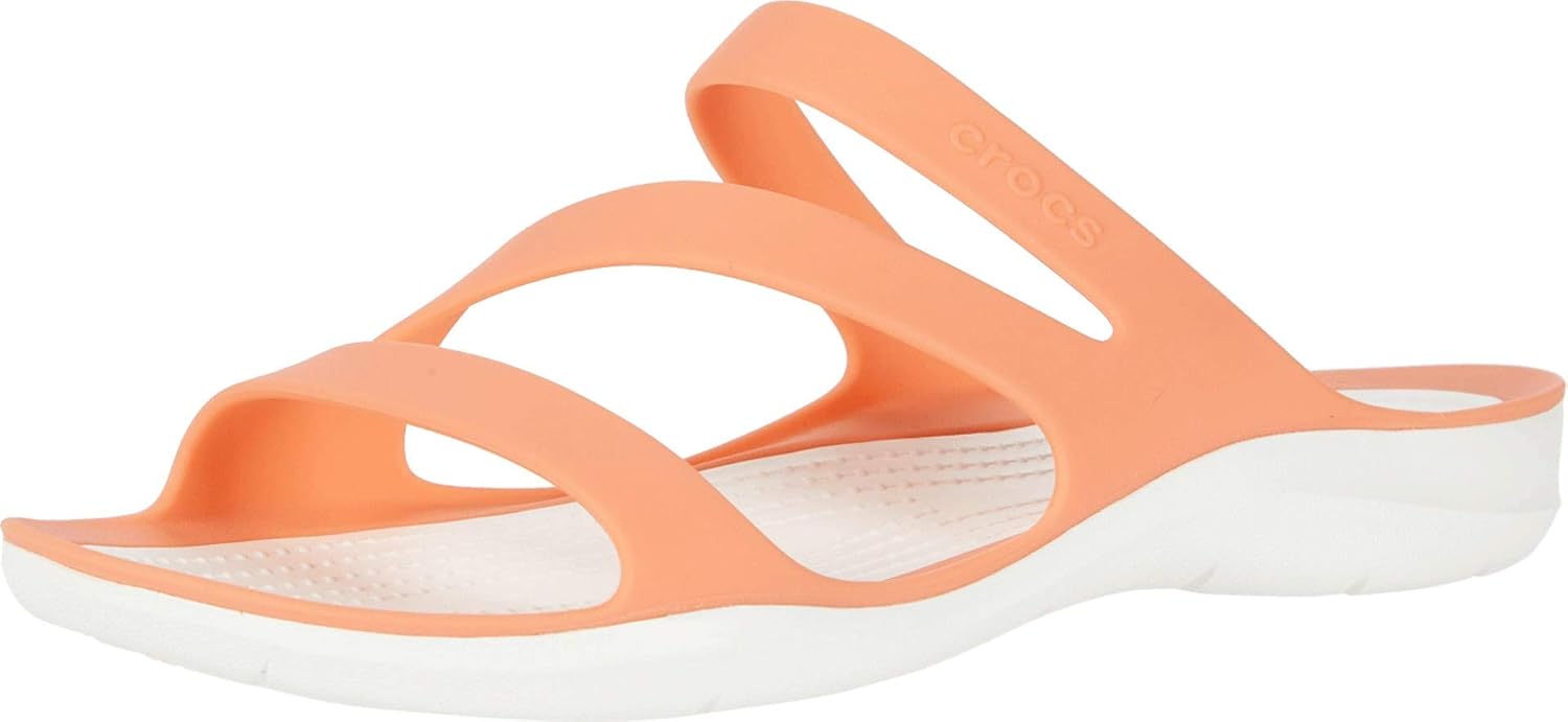 Detalle de Crocs Swiftwater Sandal W Lightweight Navy White (37/38 EU) – Sandalias femeninas sin cordones