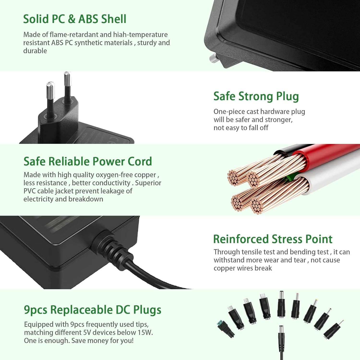 Thumbnail 3 de Gonine 5V 3A Netzteil 🔌