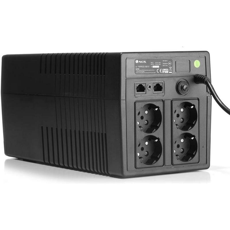 Thumbnail 1 de NGS Fortress 1500 v2 SAI 1200VA: seguridad eléctrica para tu equipo en casa y oficina