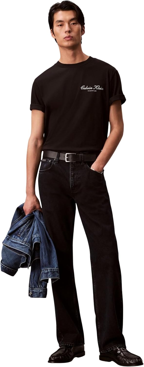 Thumbnail 4 de Calvin Klein 20s March Graphic Seasonal Fashi LV04RF822G t-shirt grafica da uomo