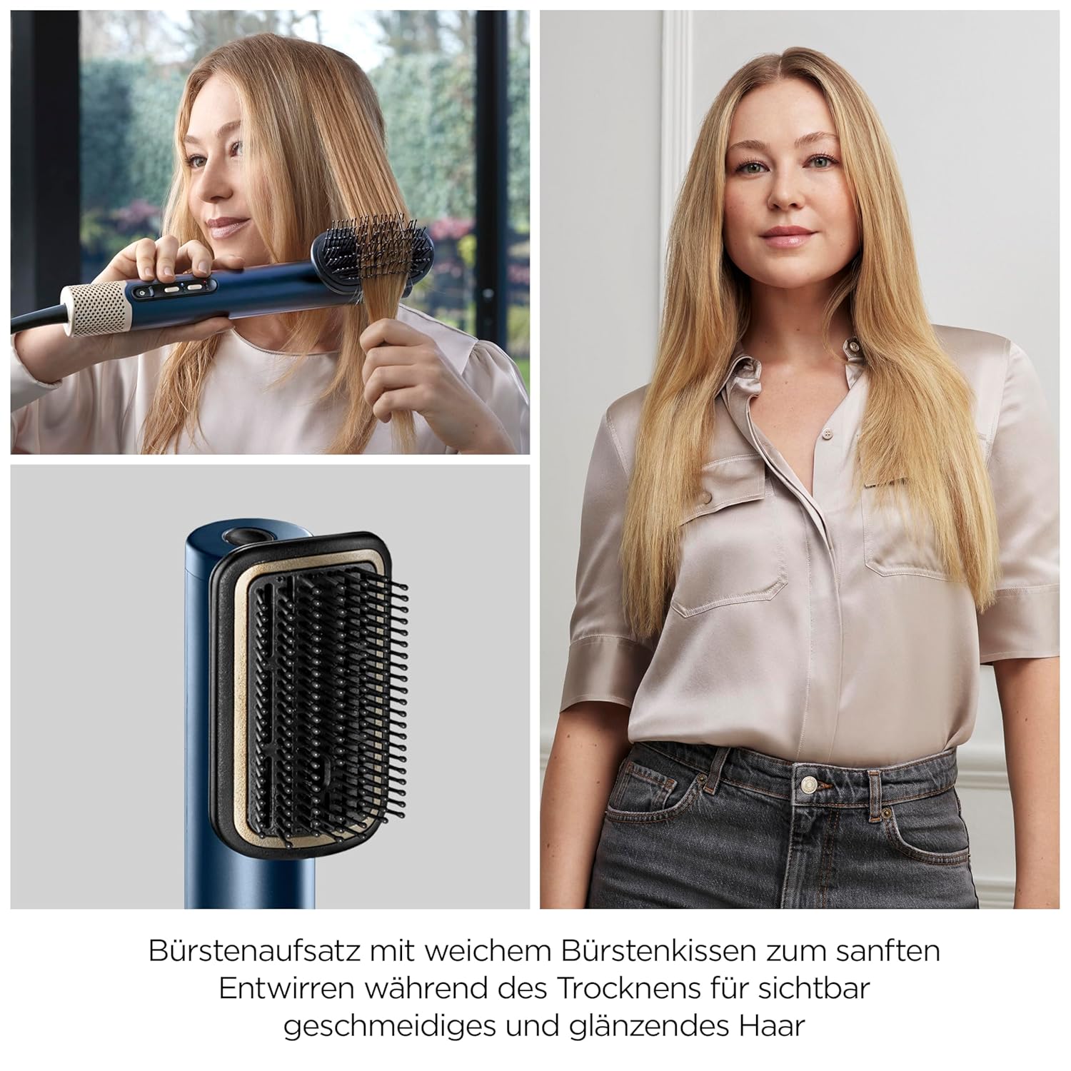 Detalle de BaByliss Air Wand AS6553E – All-in-One Haartrockner, Glätteisen und Styler mit Wet-to-Dry