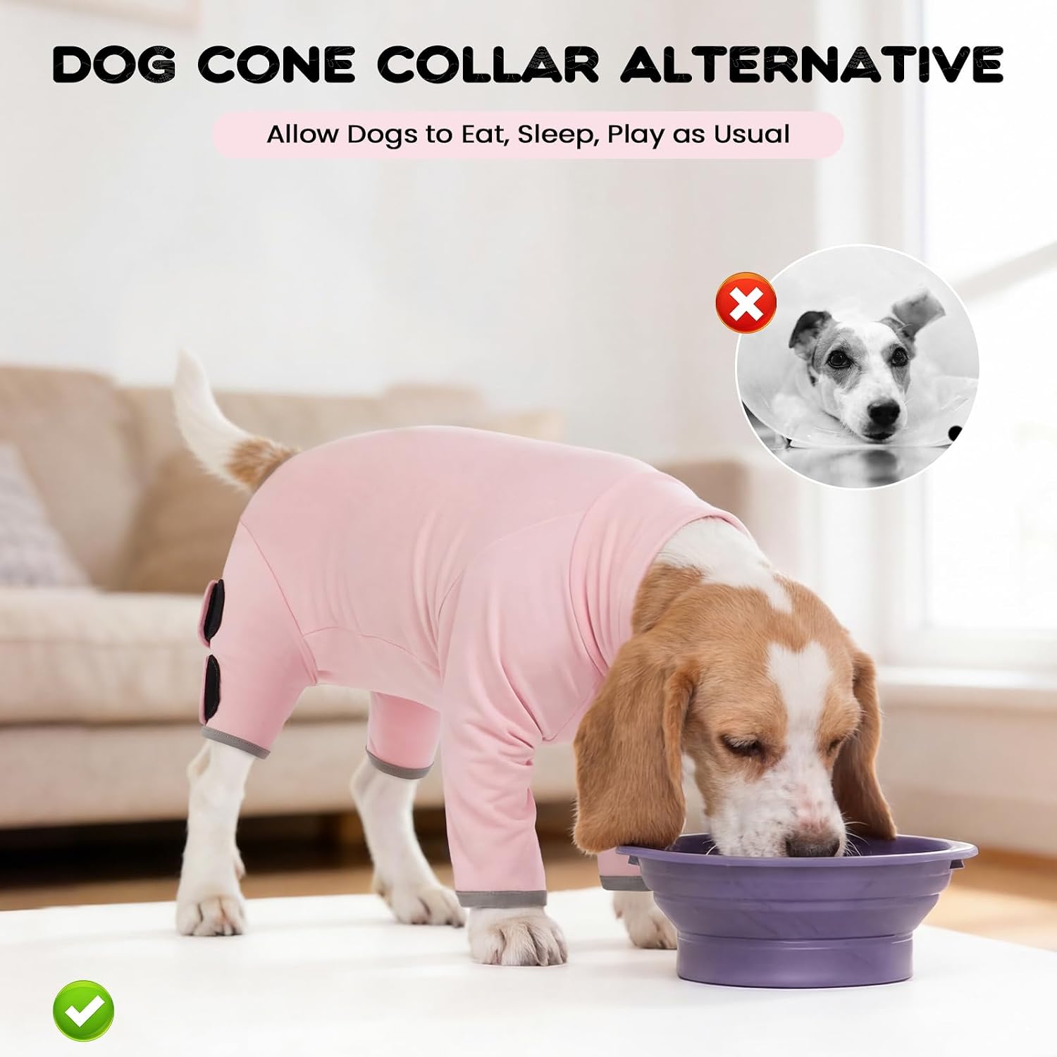 Thumbnail 6 de IDOMIK Dog Recovery Suit, Small