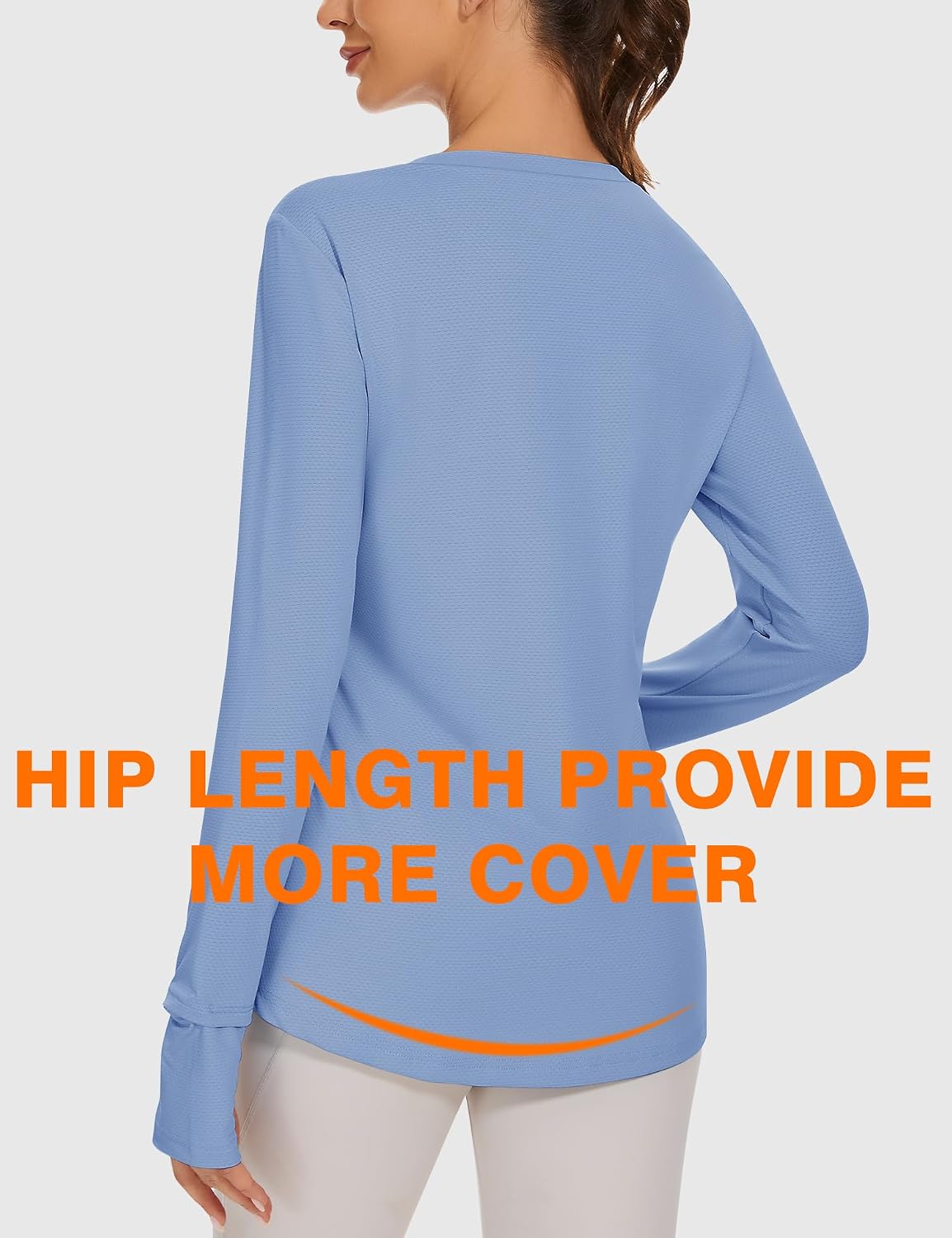 Thumbnail 4 de IECCP Women’s Long Sleeve Workout Shirt with UPF 50+ Sun Protection