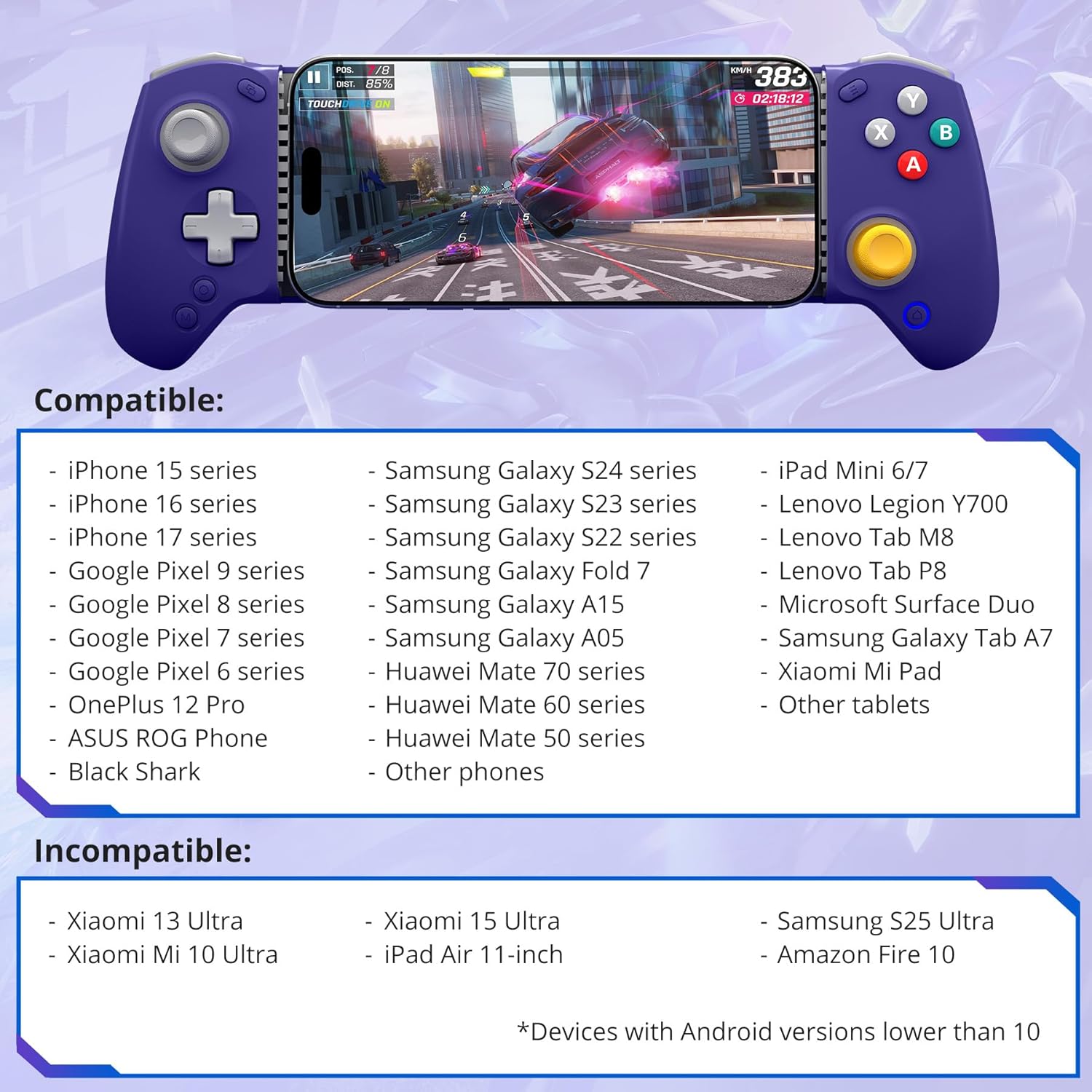 Detalle de abxylute S8 Gaming Controller 216 mm