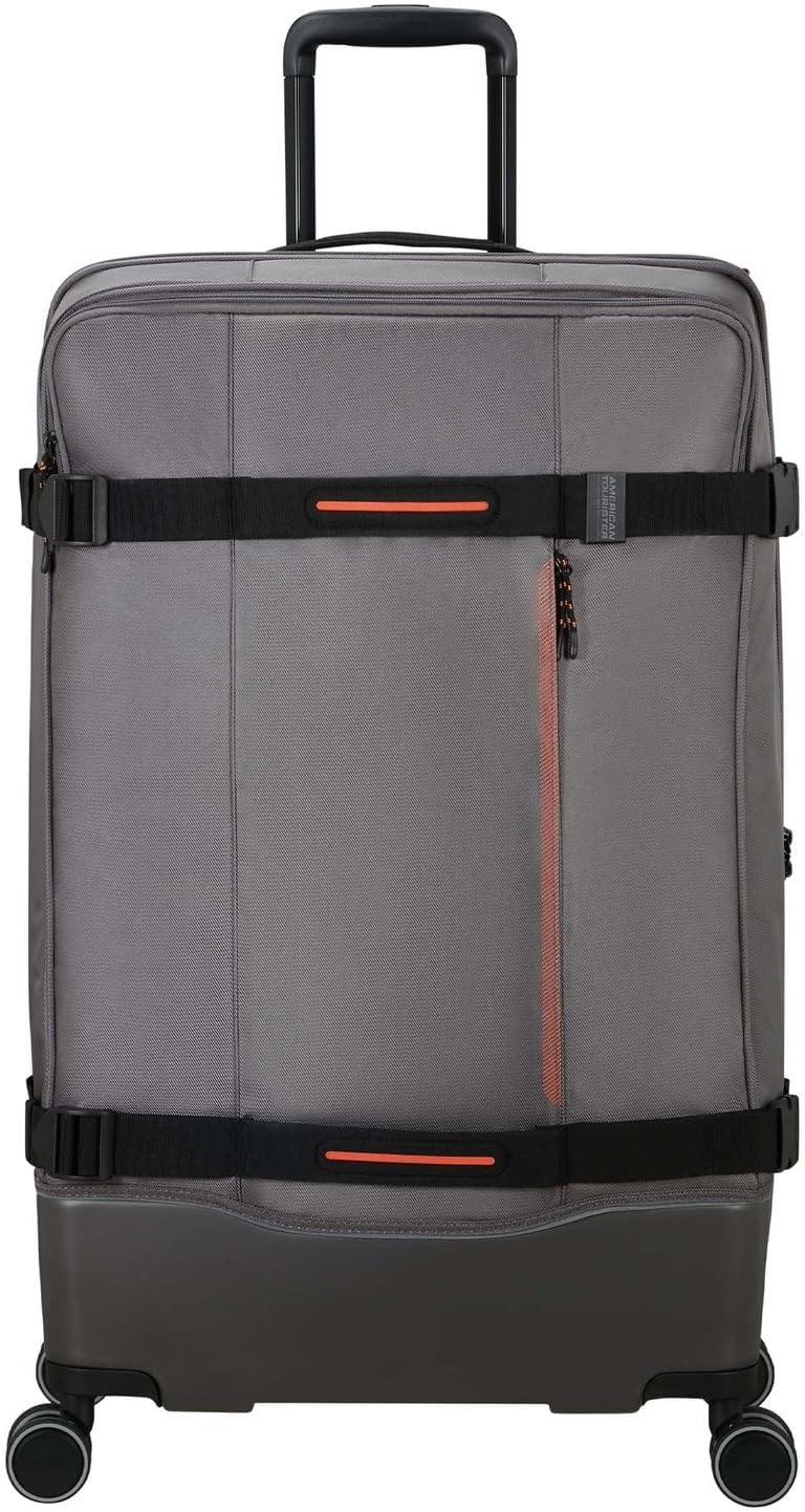 Detalle de American Tourister Urban Track Spinner L 79 cm (106 L) – Valise gris foncé