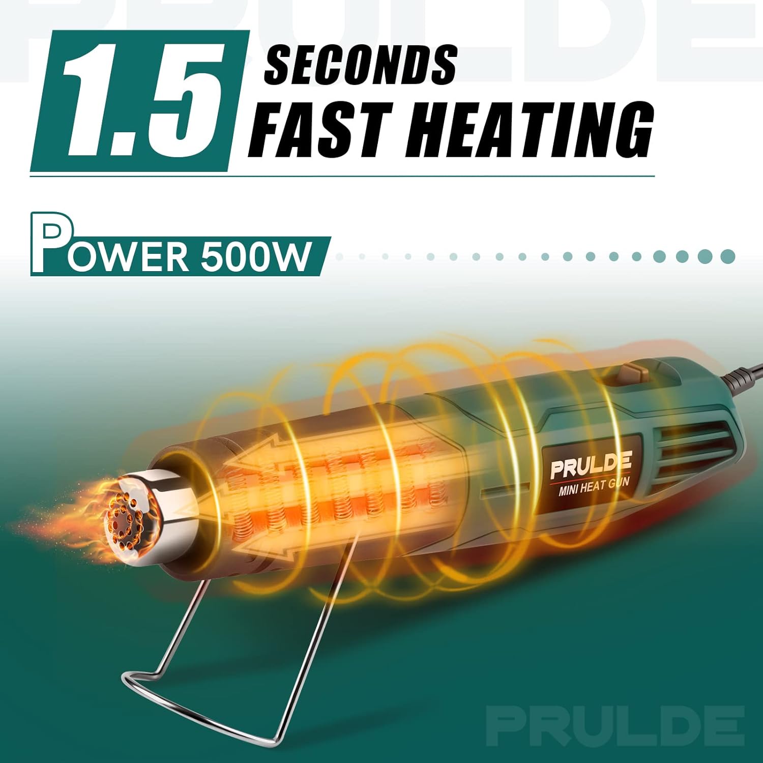 Thumbnail 2 de PRULDE Mini Heat Gun Dual Temp 500W