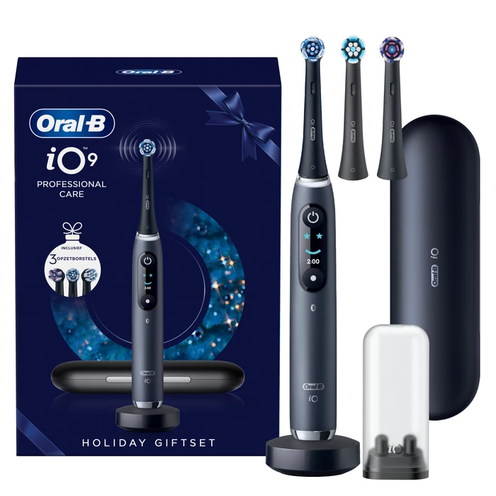Thumbnail 9 de Oral-B iO 9 Holiday Edition mit zusätzlichen Aufsteckbürsten – präzise Reinigung und KI-Feedback