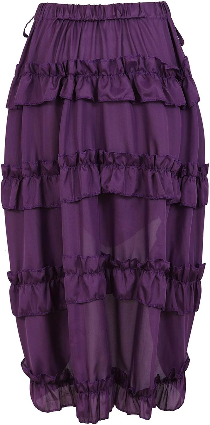 Detalle de Kranchungel Steampunk Skirt High-Low