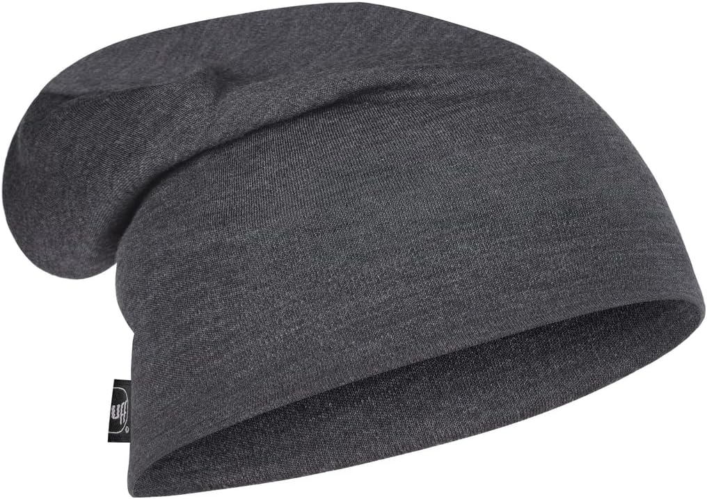 Detalle de BUFF Merino Heavyweight Hat Loose – czapka beanie z 100% wełny merino