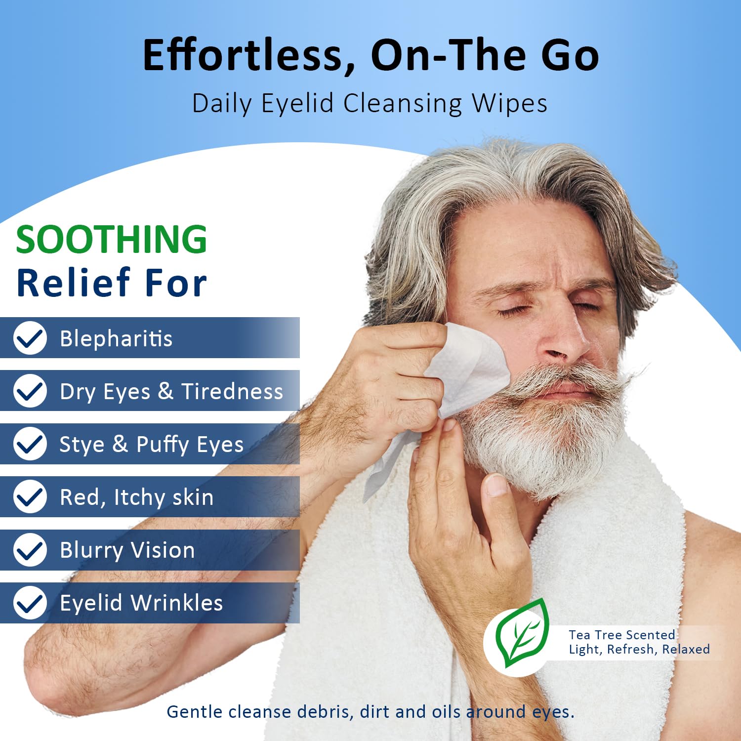 Detalle 2 de ProCIV 30pc Eyelid & Lash Wipes