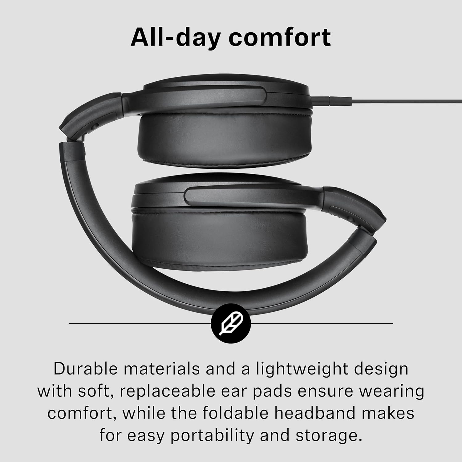 Thumbnail 3 de Sennheiser HD 400U Over-Ear-Kopfhörer mit Smart Remote – Schwarz