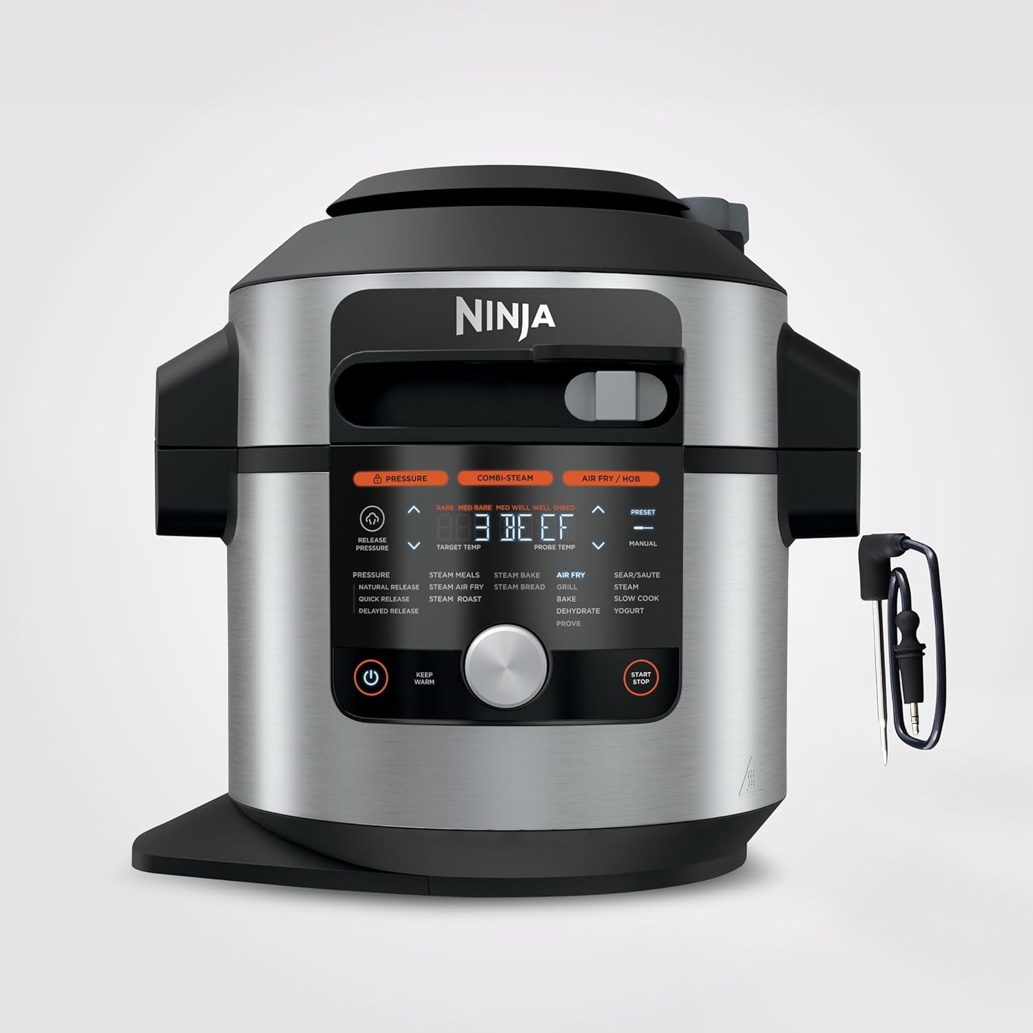 Thumbnail 2 de Ninja Foodi MAX 15-in-1 SmartLid Multi-Cooker OL750UK with Digital Cooking Probe (7.5L)