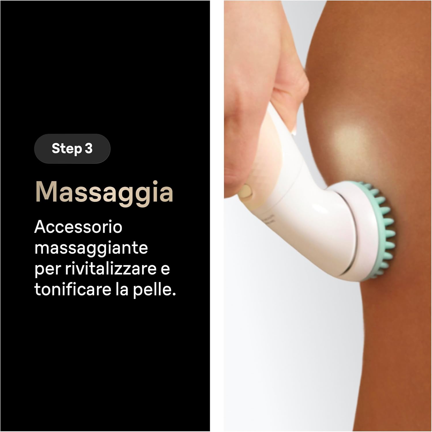 Thumbnail 4 de Braun Silk-epil 9 Flex SkinSpa: epilatore elettrico donna con testina flessibile 360° e kit FaceSpa