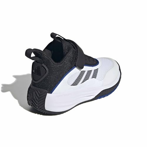 Detalle 2 de adidas Ownthegame 3.0 Kids — Cloud White/Core Black/Core Black, Comfort e Stile per i Piccoli