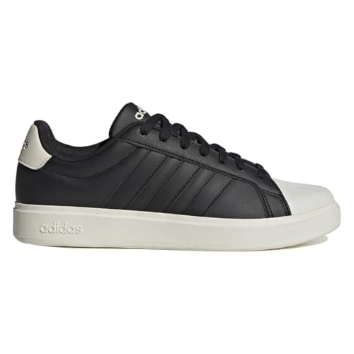 Detalle de Adidas Uomo Streettalk Shoes - Core Black/Core Black/Off White, 40 EU