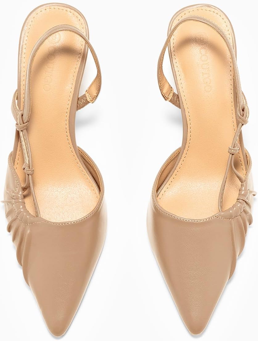 Detalle de Coutgo Slingback Pumps, 3-inch heel