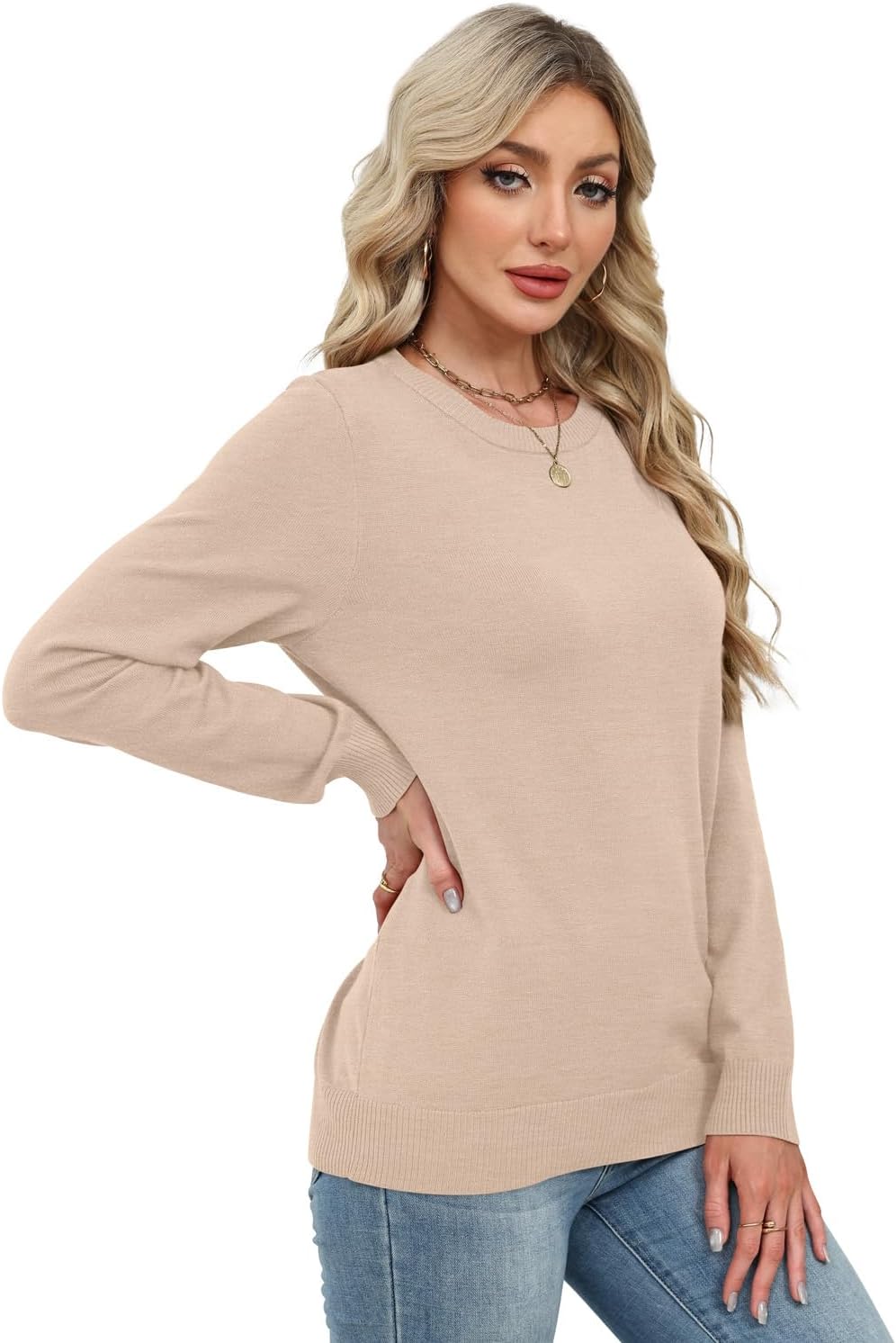 Detalle 2 de WIHOLL Sweater Lightweight Pullover S-2XL