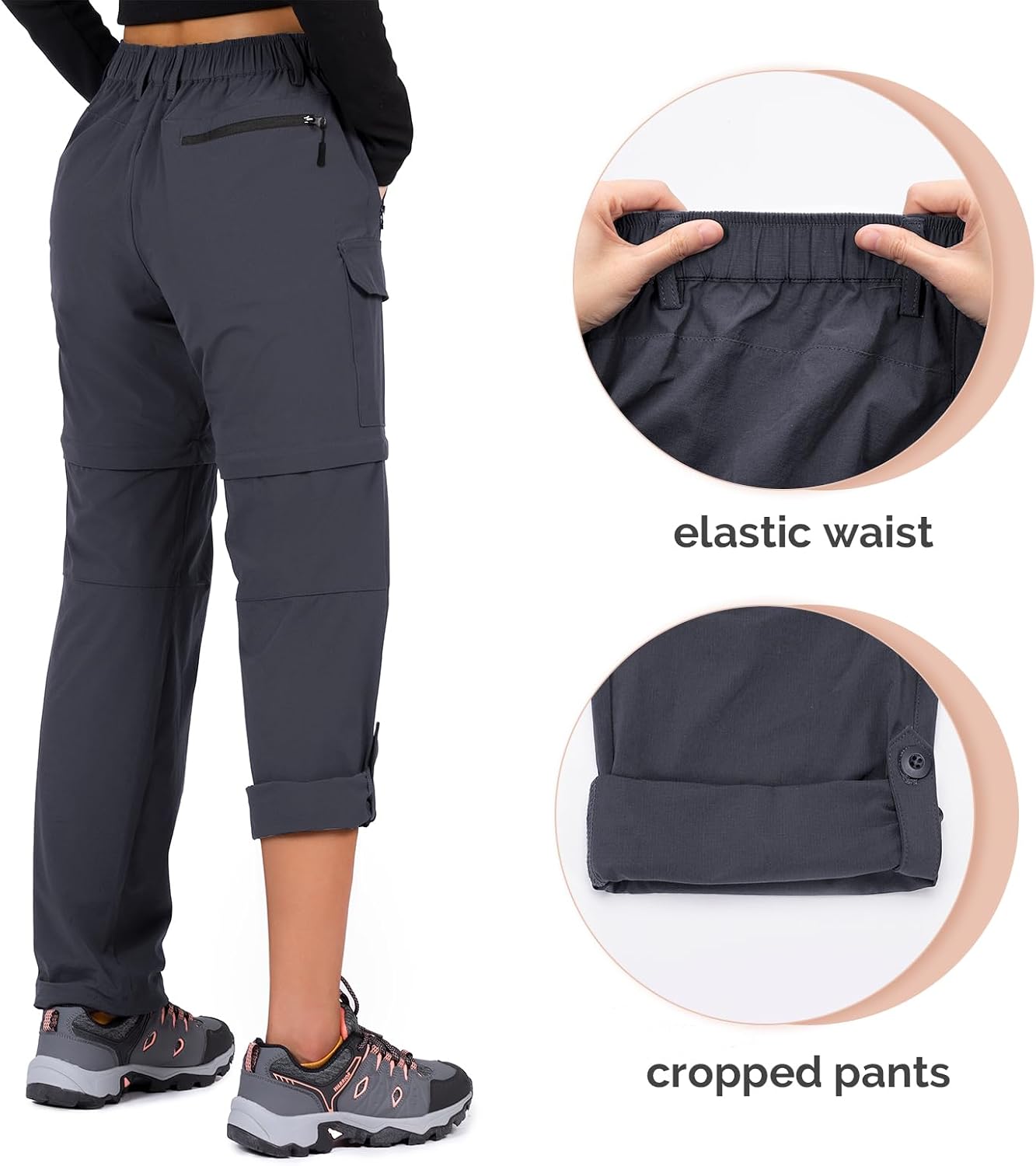 Detalle 2 de Cycorld Convertible Hiking Pants 3‑Way