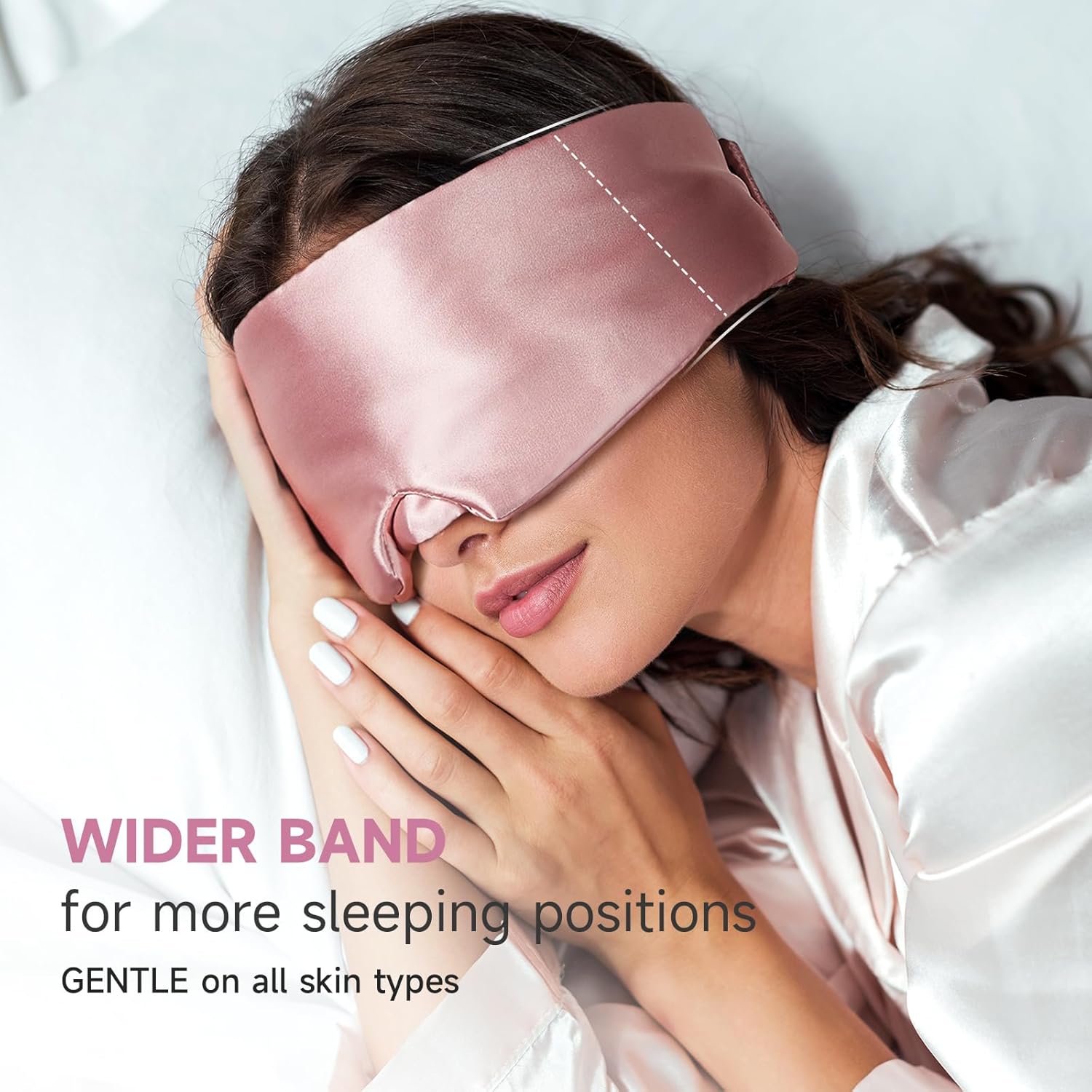 Detalle 2 de Umisleep Satin Sleep Mask
