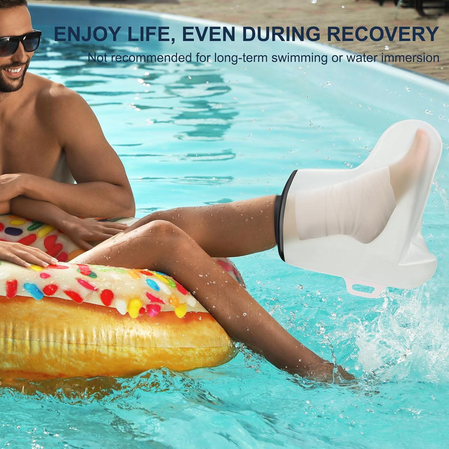 Thumbnail 3 de Apasiri Waterproof Cast Cover for Shower – reusable non-latex cast protector with watertight seal