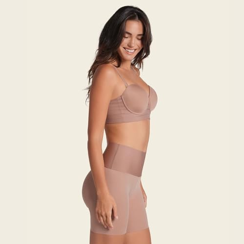 Thumbnail 4 de Leonisa Braga para mujer antirozaduras de muslos tipo short con efecto faja invisible y realce de glúteos