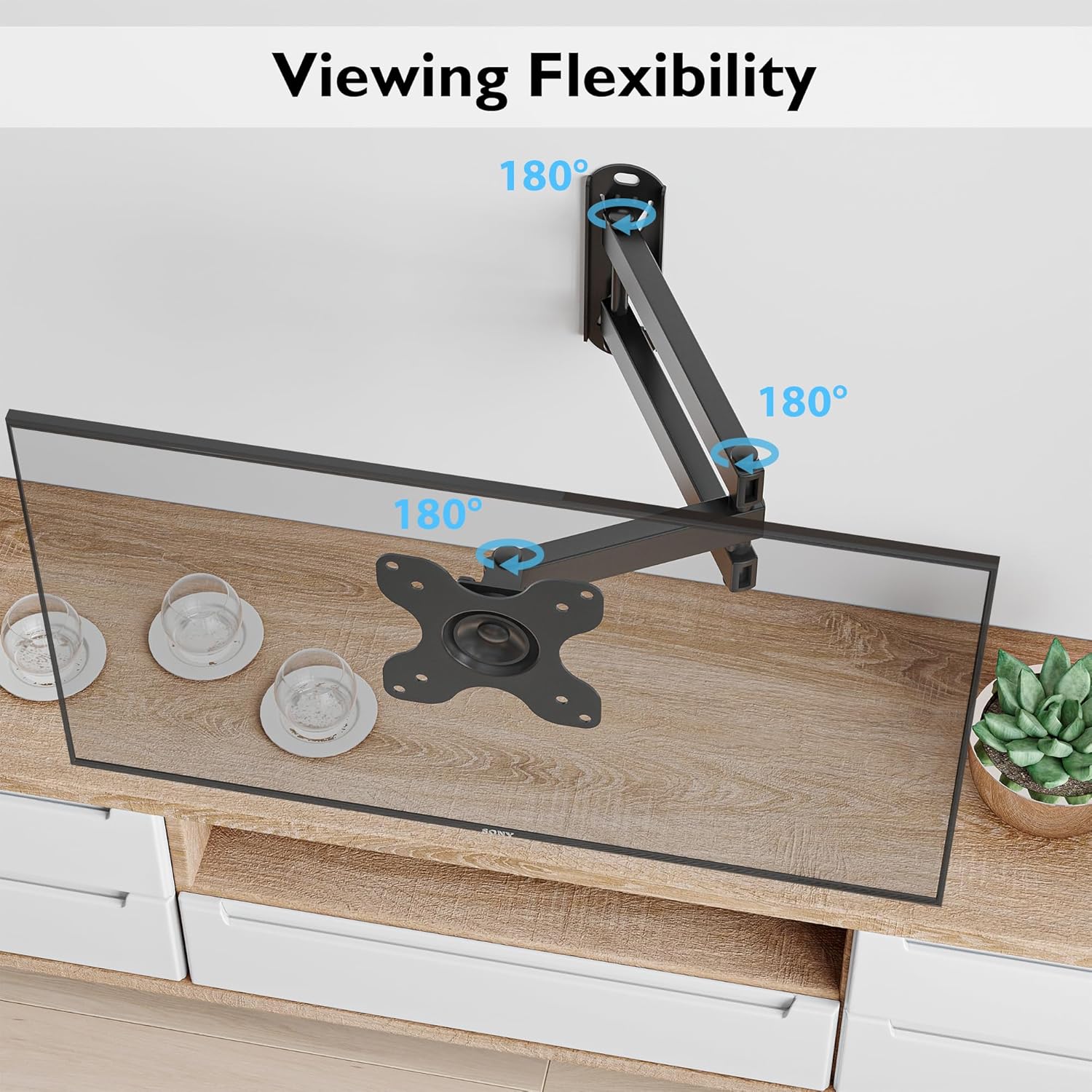 Thumbnail 2 de BONTEC Universal TV Wall Mount 13–30 inch, 15kg
