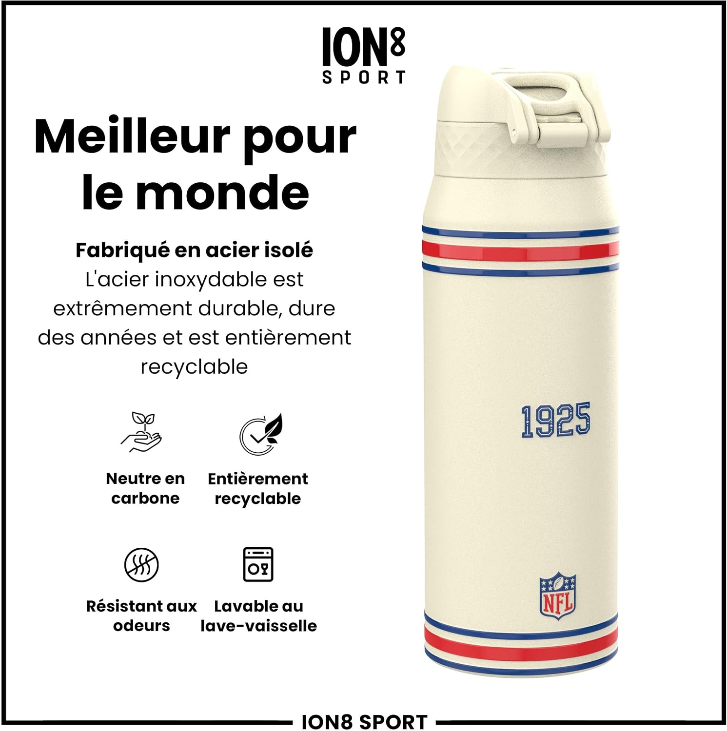 Thumbnail 4 de Ion8 NFL New York Giants Gourde 750ml