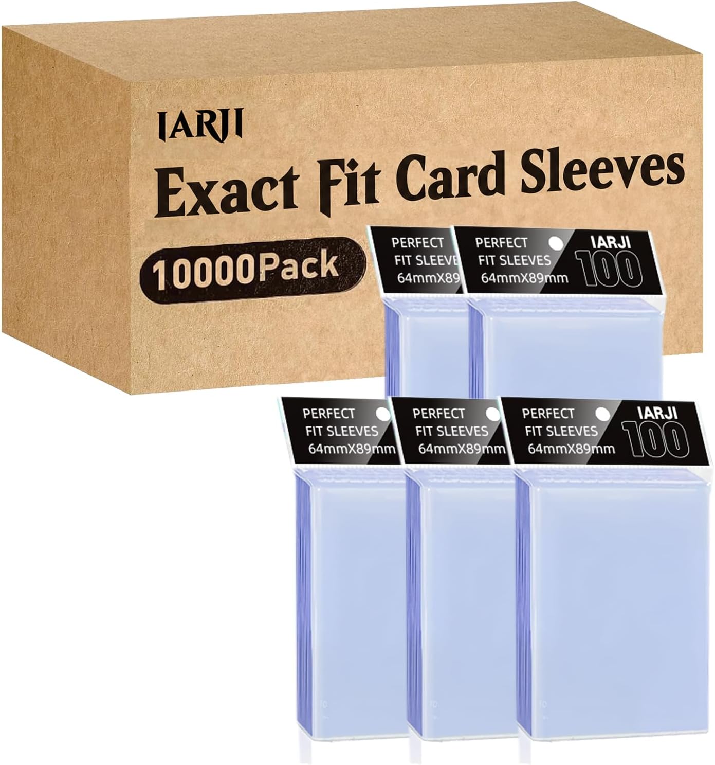 Thumbnail 6 de 600ct Perfect Fit card sleeves 64x89mm