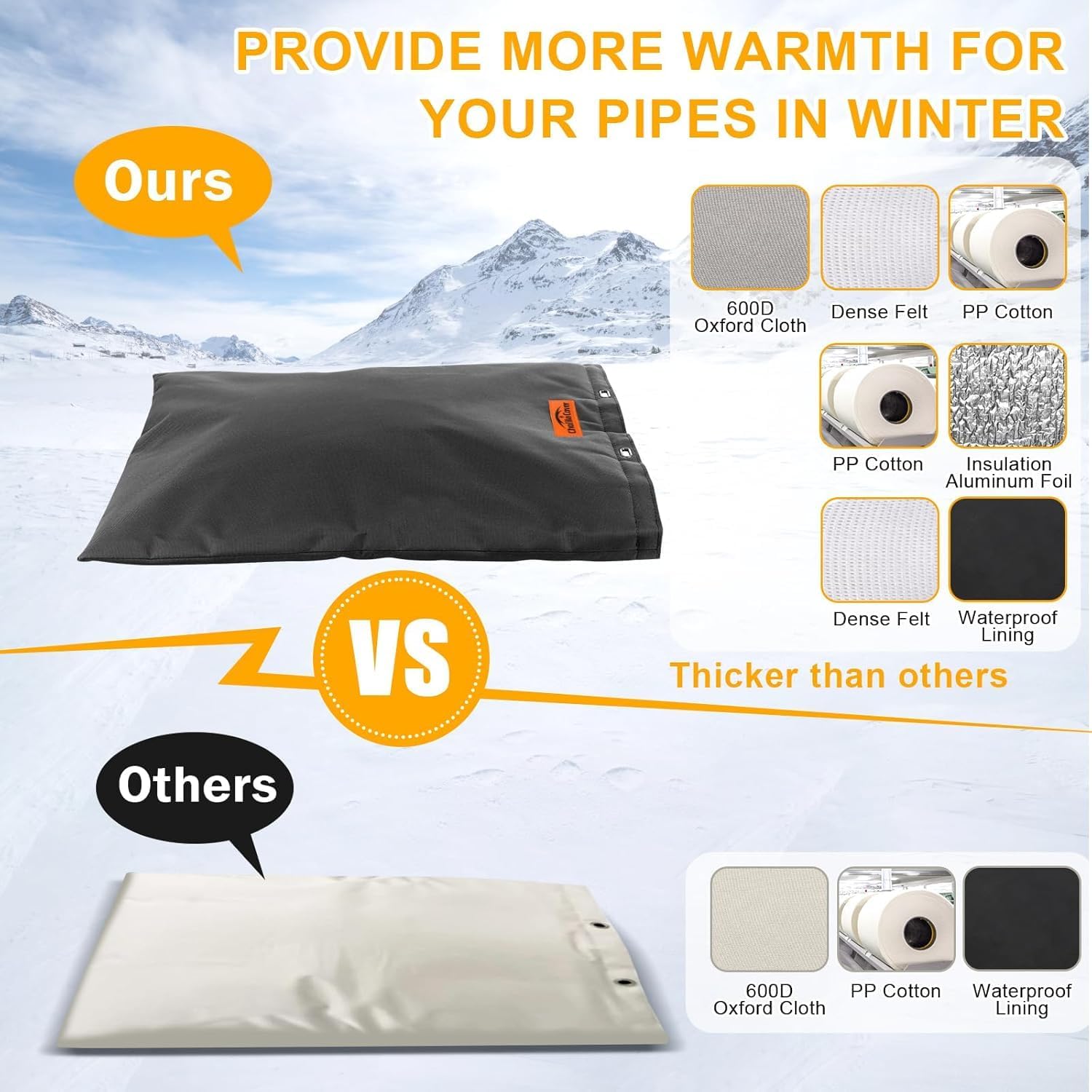 Thumbnail 4 de Cholila Cover Reflux Insulated Cover 18 x 34 in ๐