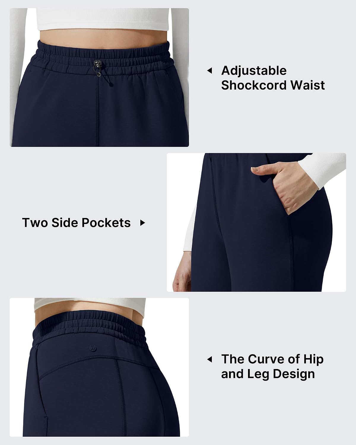 Detalle 2 de G4Free Women's Fleece-Lined Sweatpants
