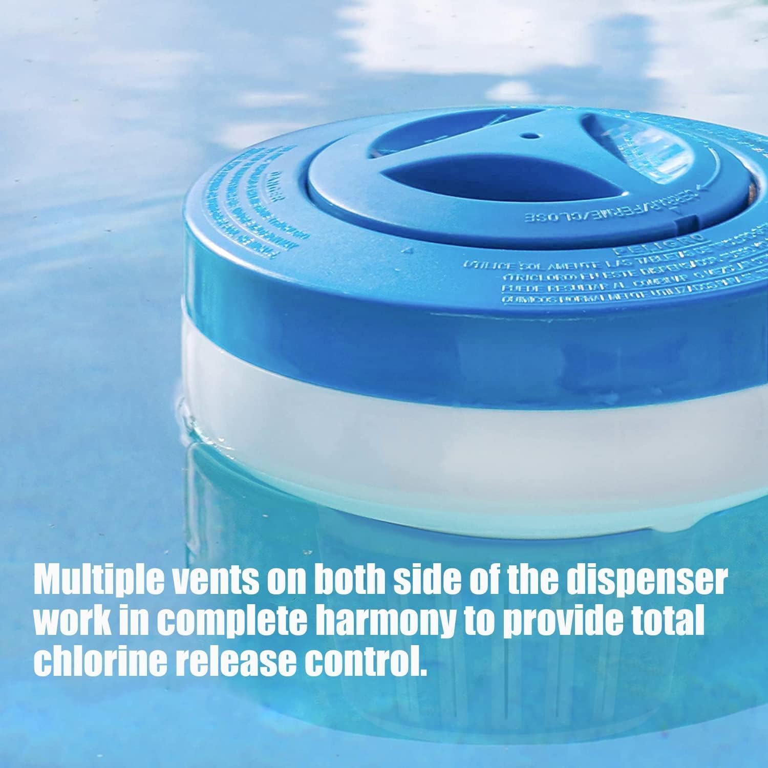 Thumbnail 4 de Floating Chlorine Dispenser for Pools and Spas (7" Large Capacity, Collapsible)