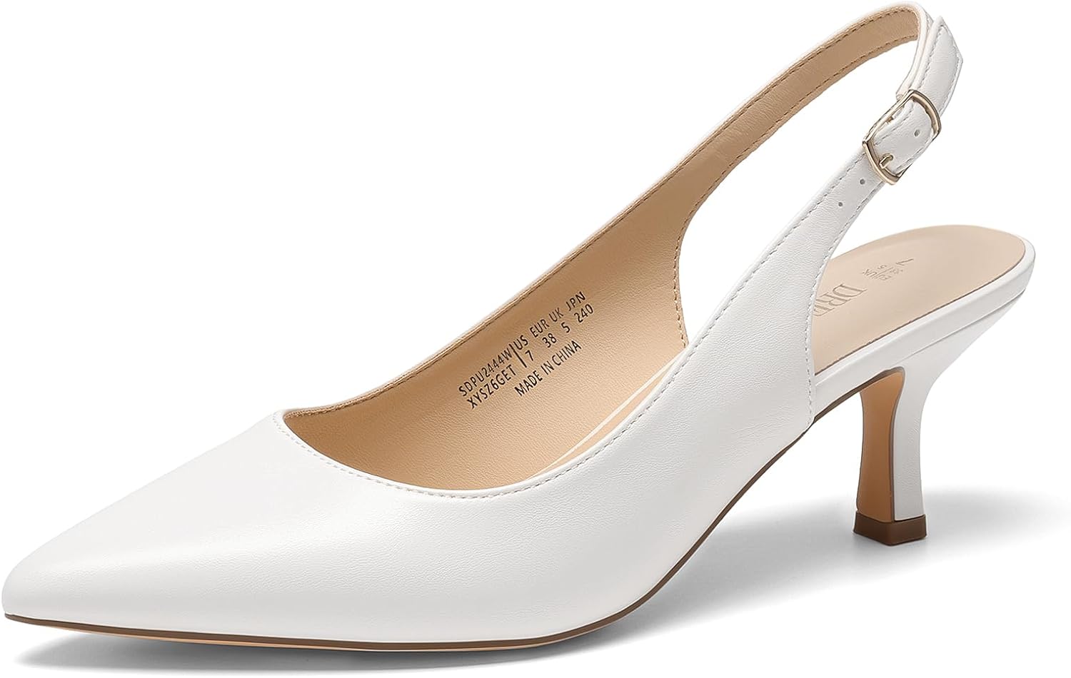 Detalle de DREAM PAIRS Kitten Heel Slingback Pumps ⚙