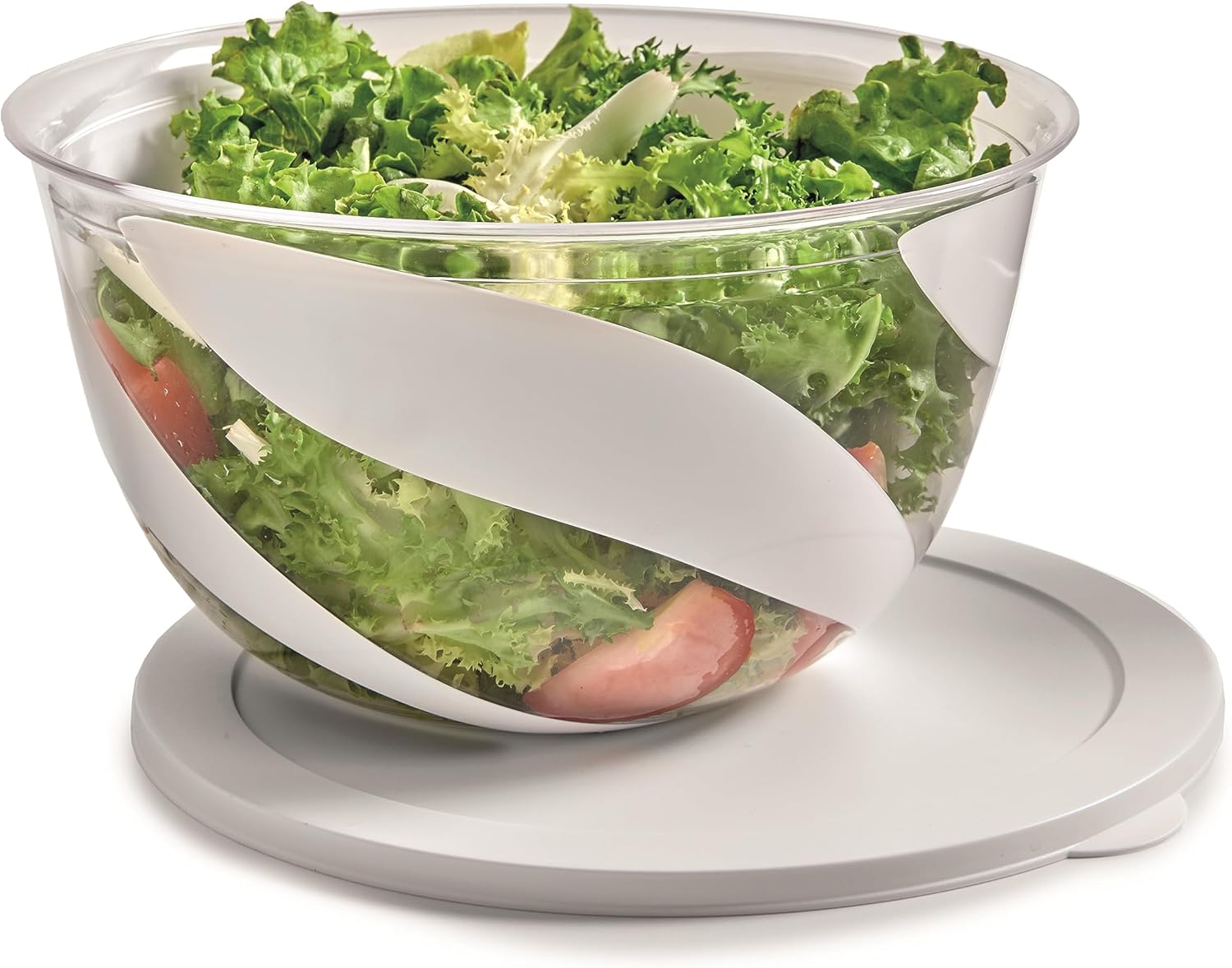 Thumbnail 1 de Snips Ensaladera Blanca 3 L con Tapa, Made in Italy 🍽️