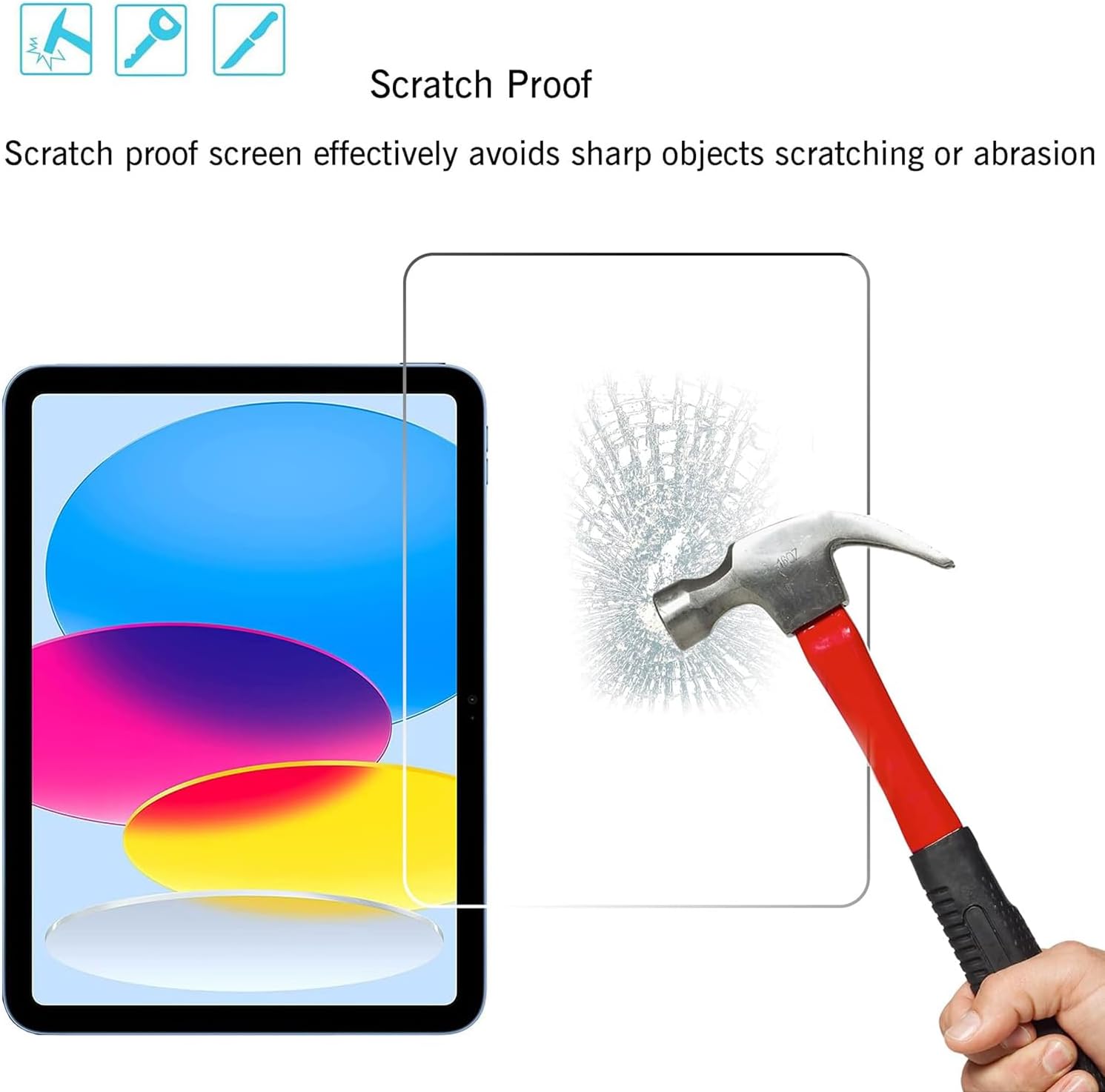 Detalle 2 de Ailun iPad screen protector 2 pack