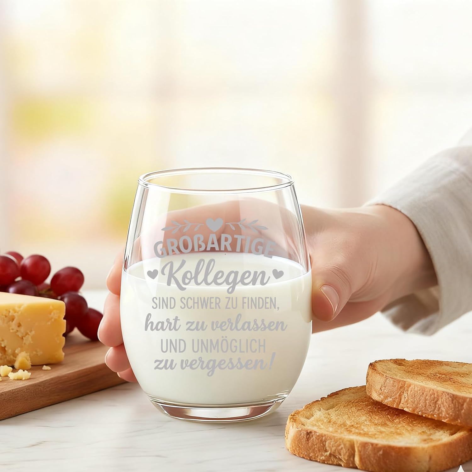 Thumbnail 4 de Diztoud Weinglas Abschiedsgeschenk 550 ml