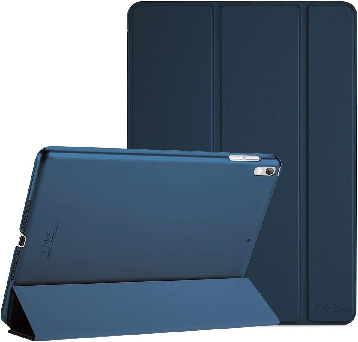Detalle de ProCase Hülle für 10,5 Zoll iPad Air 3 / iPad Pro 2017 – Navy, Ultra Dünn, transluzente Rückseite
