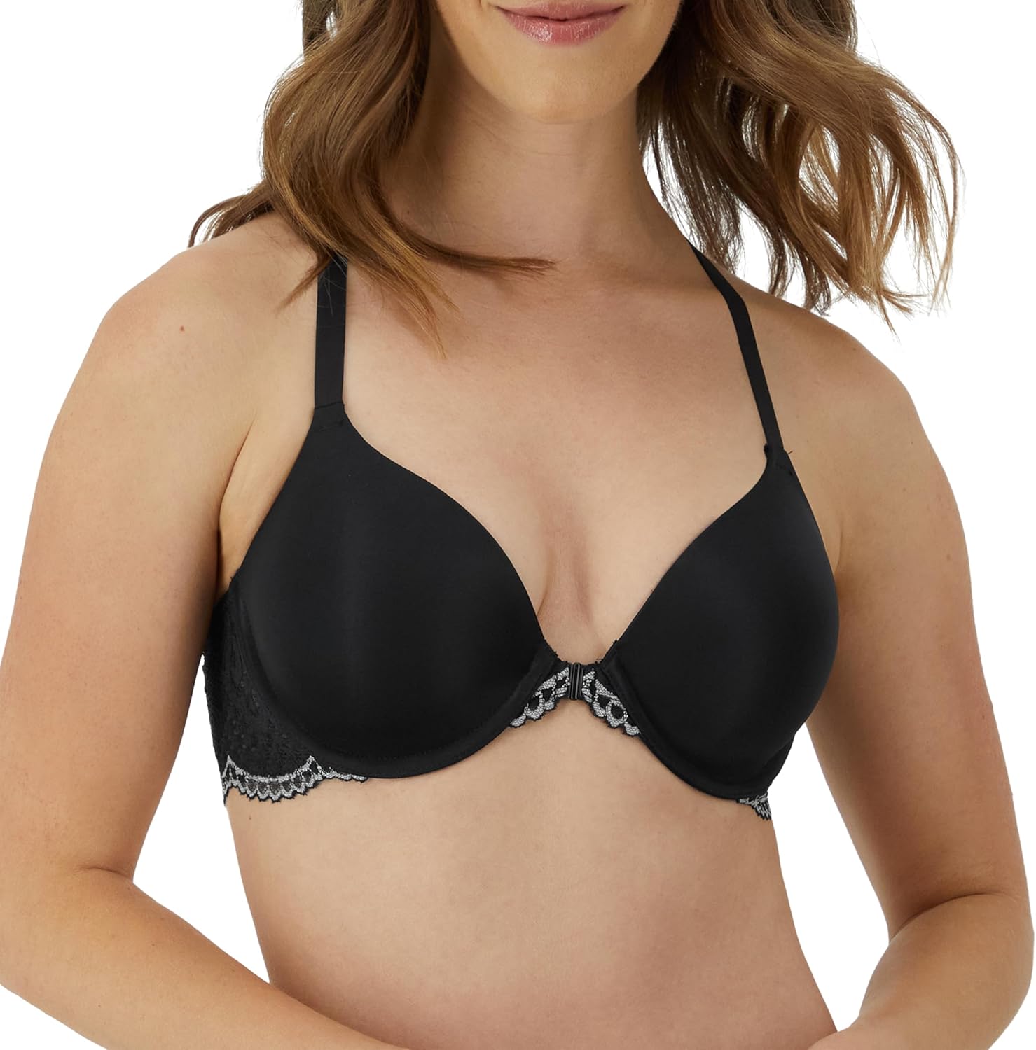 Thumbnail 6 de Maidenform Cross-Back Front-Closure Bra with Molded Cups and Underwire