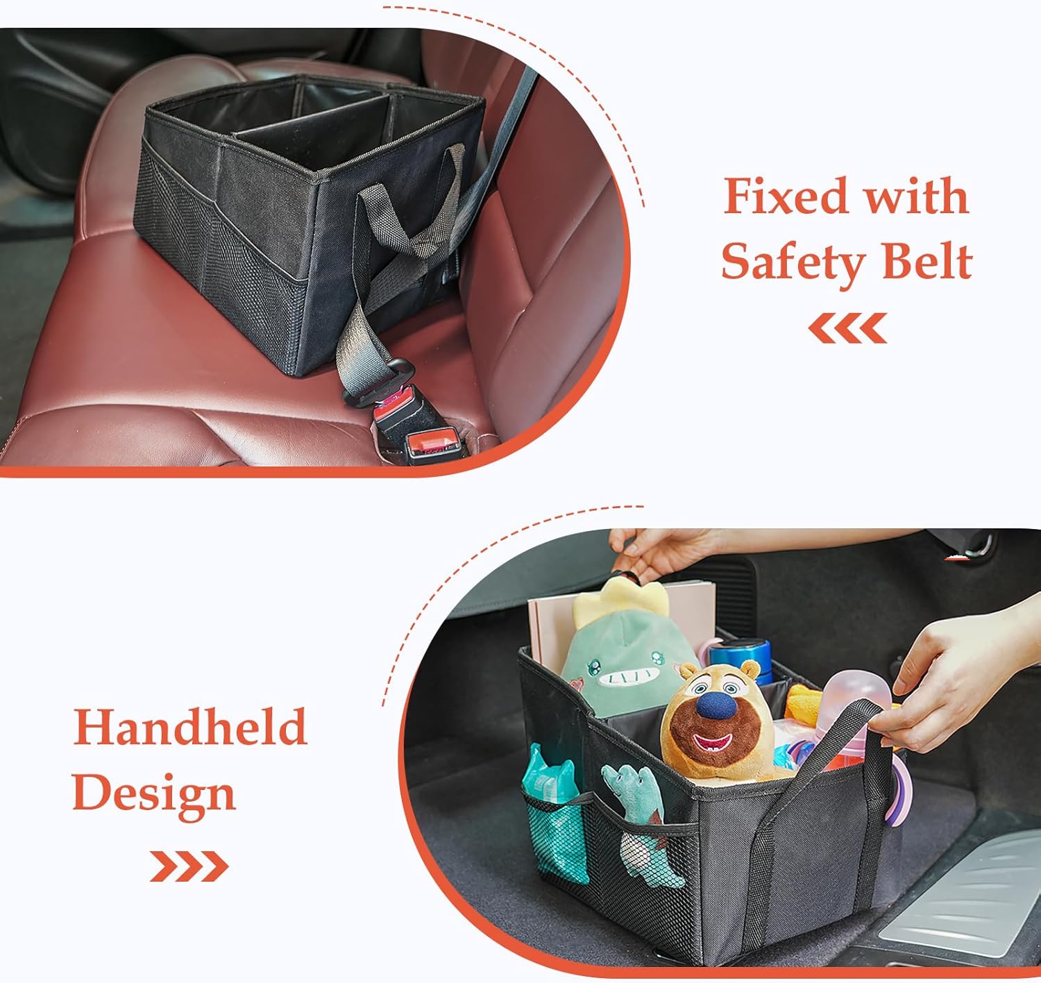 Thumbnail 5 de URAQT Car Organiser 1-piece for Front or Back Seat