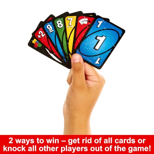 Detalle de UNO Show 'em No Mercy Card Game in Storage Tin – Mattel Games