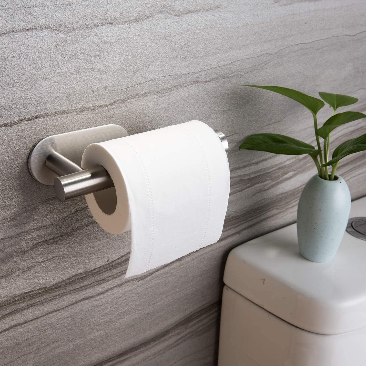 Detalle 2 de ZUNTO Portarrollos Baño Acero Inoxidable 15,8 cm