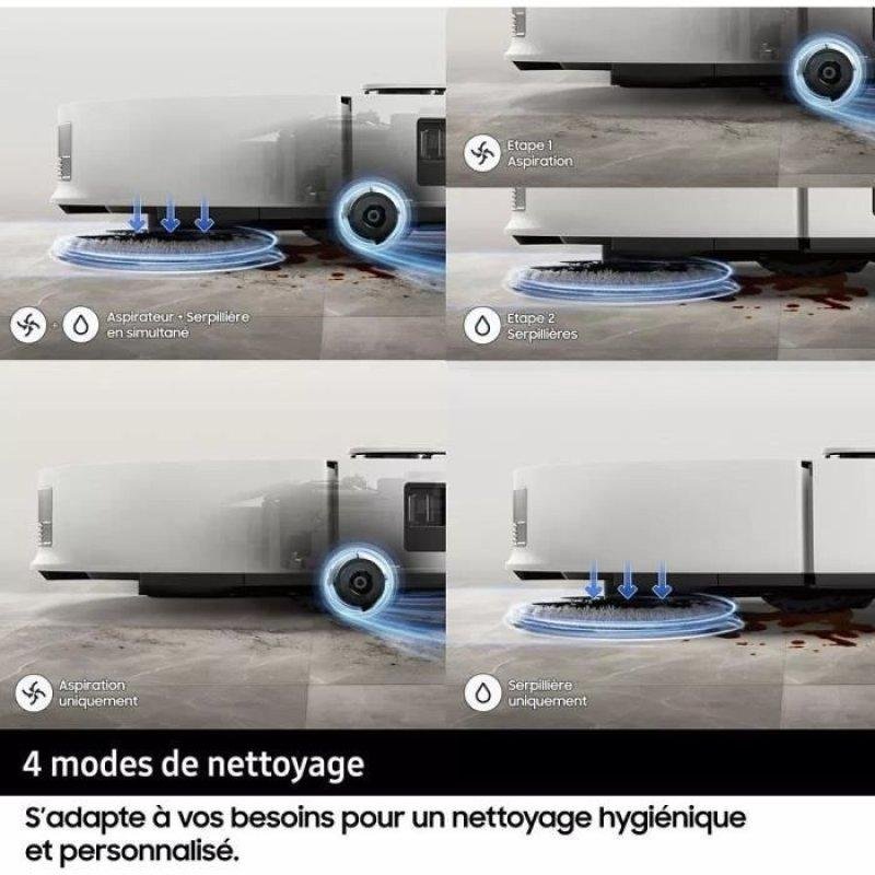 Thumbnail 3 de Samsung Jet Bot Combo VR7MD97A14G: Robot Aspirador y Fregasuelos con Autovaciado y LiDAR