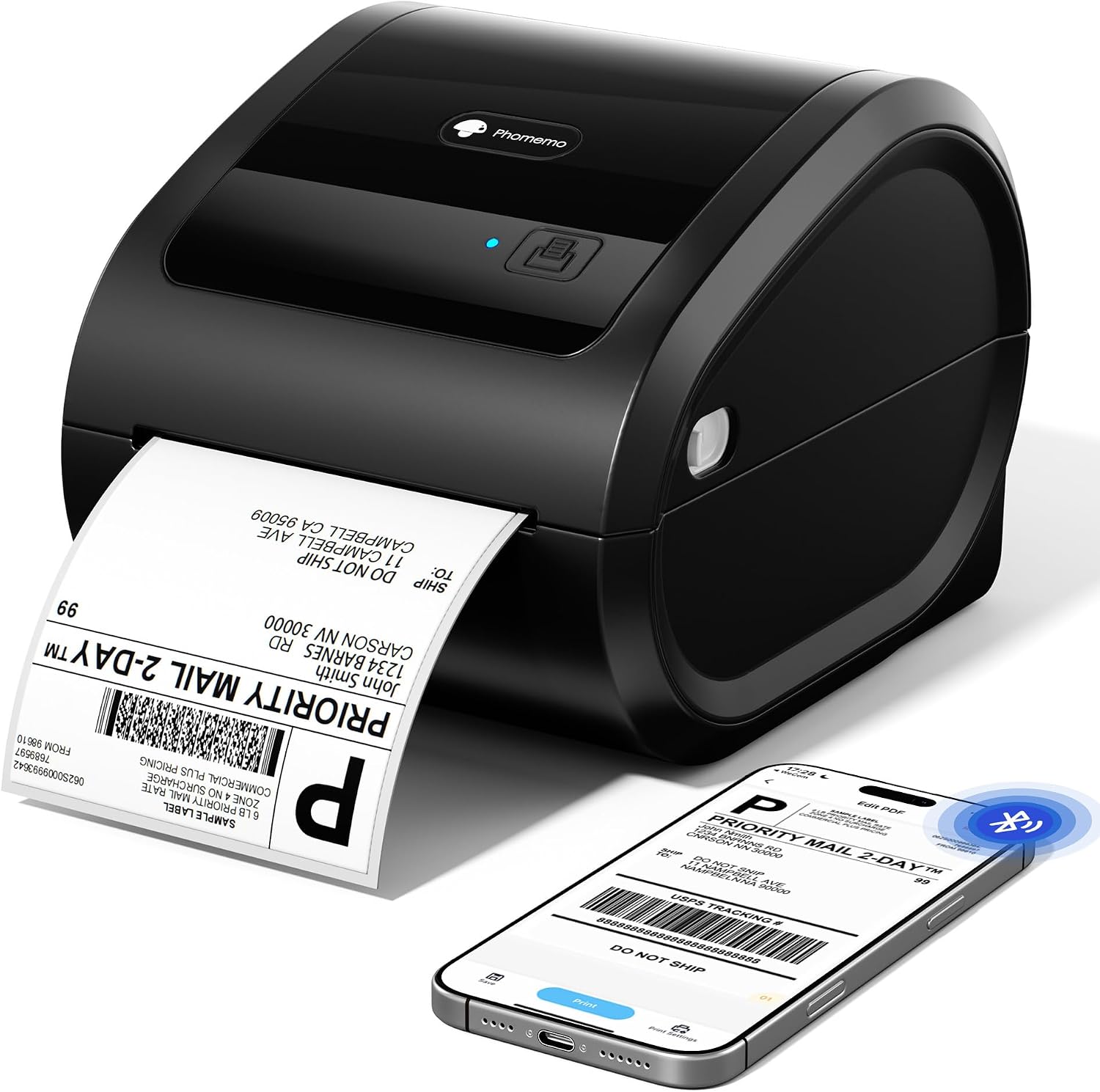 Detalle de Phomemo thermal label printer D520BT