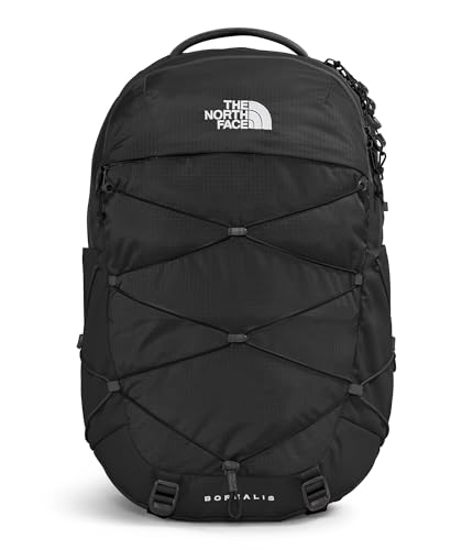 Detalle de The North Face Women's Borealis Backpack (Blk/Wht-NPF) — Everyday Comfort for Work, Classes, and Commutes