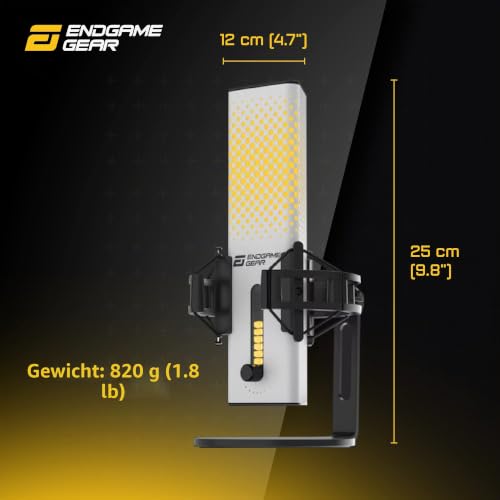 Thumbnail 6 de ENDGAME GEAR XSTRM USB Mikrofon – Studioqualität für Streaming, Podcast & Aufnahmen