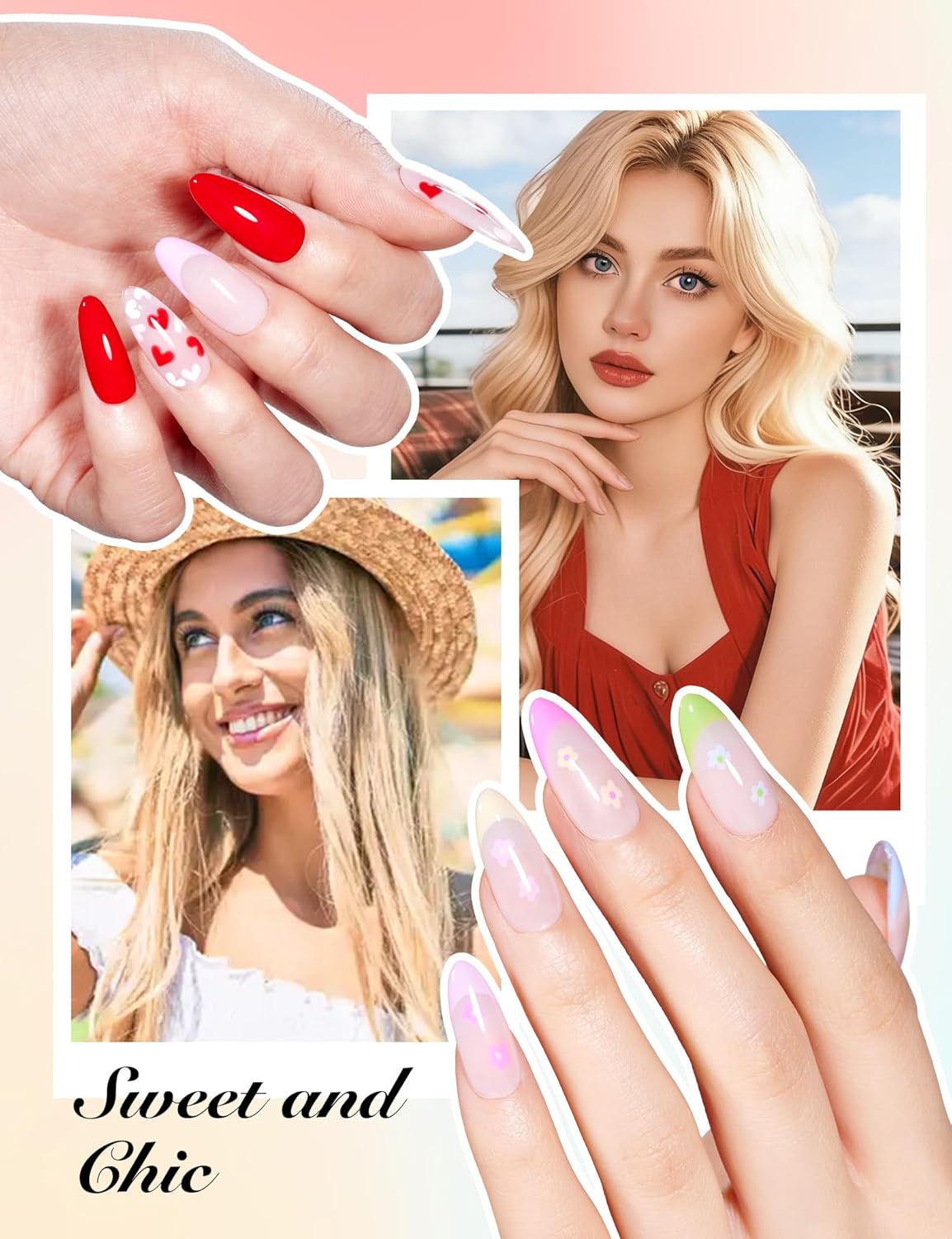 Detalle 2 de Beetles Summer Gel Polish Set - Everyday Muse Collection (20 Colors, 15ml) with Base & Top Coat