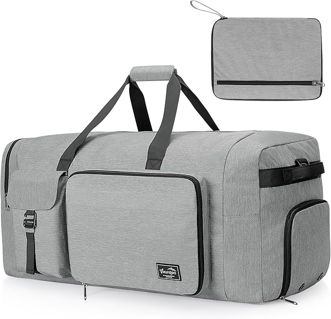 Detalle de YOUNGOA Bolsa de Viaje Plegable 120L Impermeable para Hombre y Mujer
