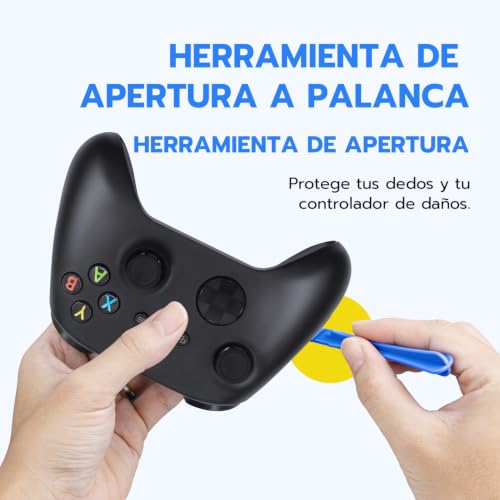 Thumbnail 4 de Mcbazel Botones de Repuesto LB/RB/LT/RT para Xbox Series X/S – Kit completo con destornilladores T6/T8