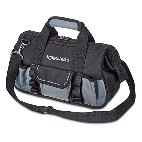 Detalle de Amazon Basics Bolsa de herramientas 30.5 cm